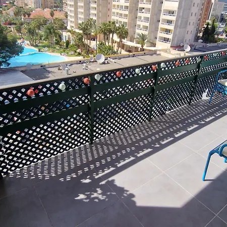 Paradiso,500m Playa Levante 公寓 貝尼多姆