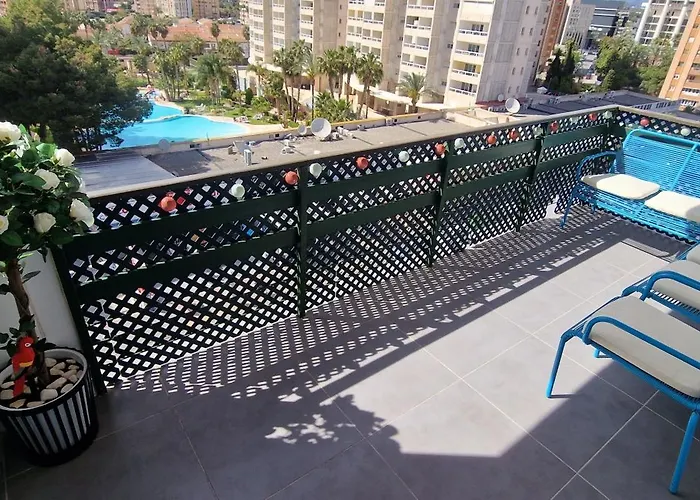 Paradiso,500m Playa Levante Апартаменты Бенидорм
